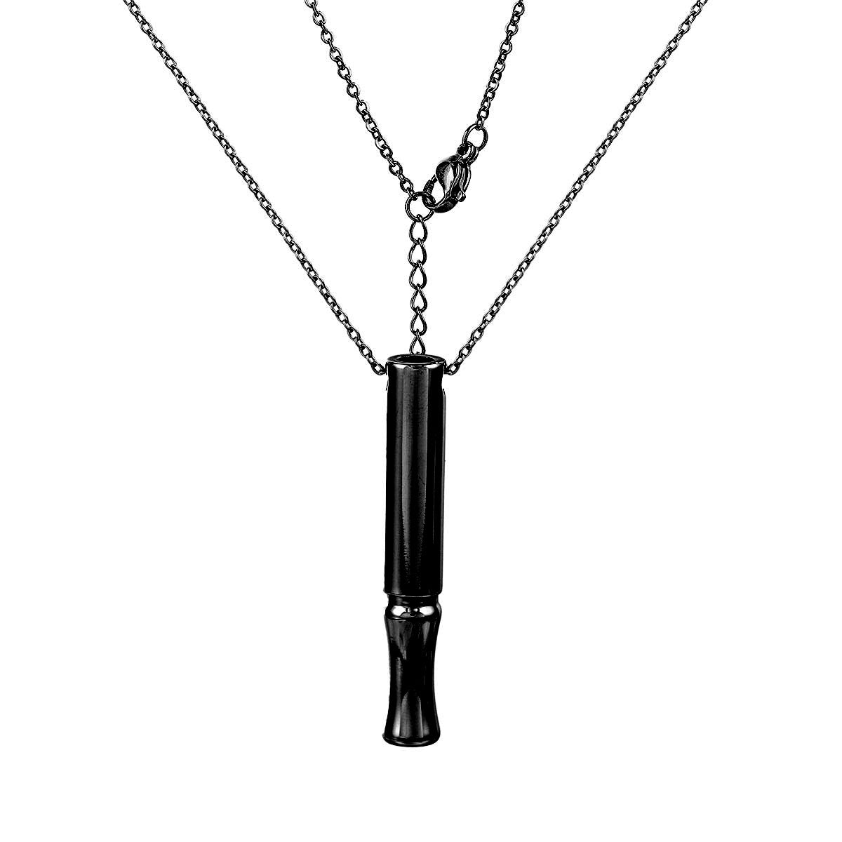 Bamboo Breath Necklace – Mindful Breathing Pendant for Calm, Focus & Relaxation
