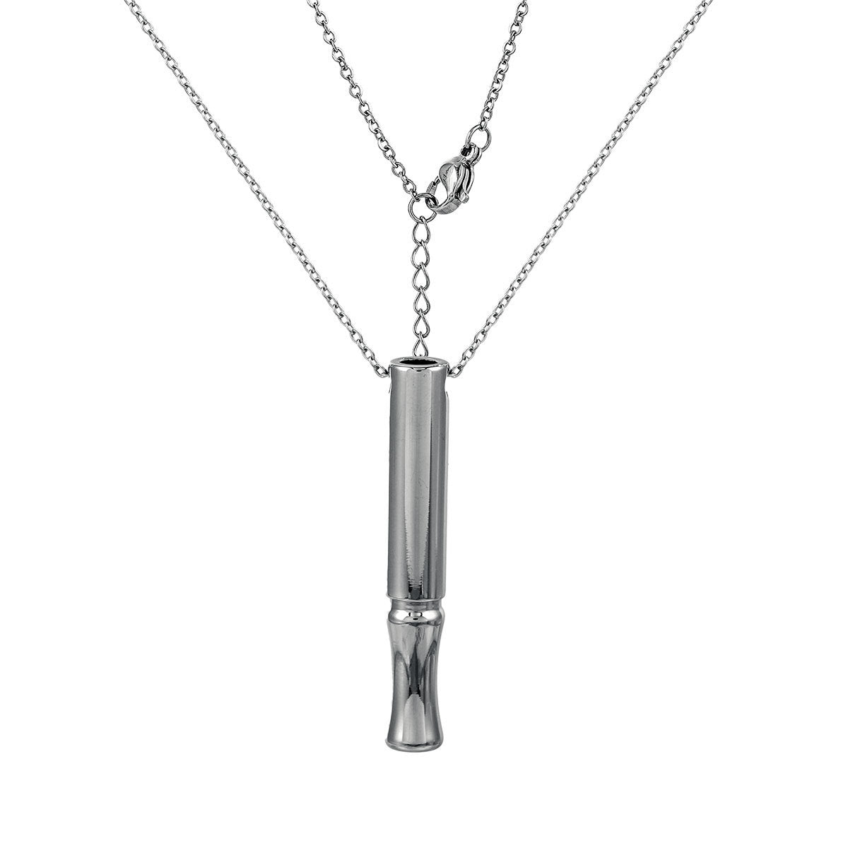 Bamboo Breath Necklace – Mindful Breathing Pendant for Calm, Focus & Relaxation